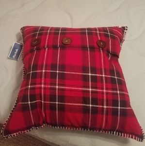 Plaid Decor Pillow